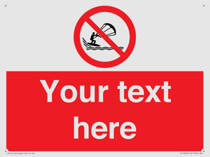 PL7402: Custom No kite surfing