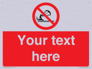 PL7402: Custom No kite surfing