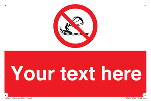 PL7402: Custom No kite surfing