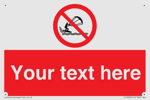 PL7402: Custom No kite surfing