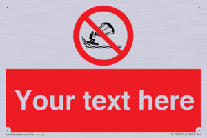 PL7402: Custom No kite surfing