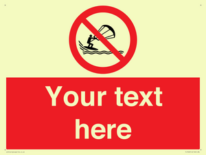 PL7402: Custom No kite surfing