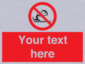 PL7402: Custom No kite surfing