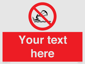 PL7402: Custom No kite surfing