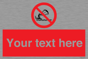 PL7402: Custom No kite surfing