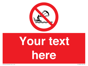 PL7402: Custom No kite surfing