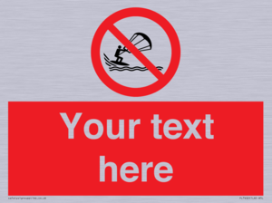 PL7402: Custom No kite surfing