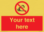 PL7402: Custom No kite surfing