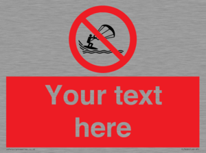 PL7402: Custom No kite surfing