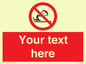 PL7402: Custom No kite surfing