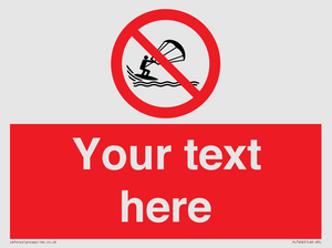 PL7402: Custom No kite surfing