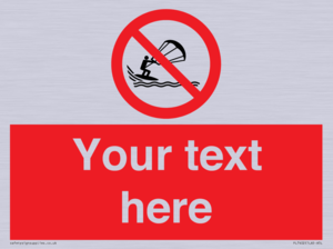 PL7402: Custom No kite surfing