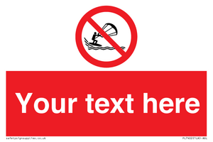 PL7402: Custom No kite surfing