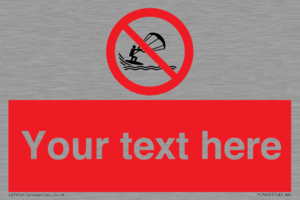 PL7402: Custom No kite surfing