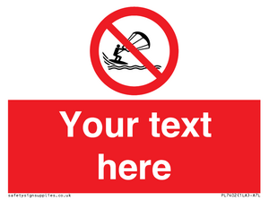 PL7402: Custom No kite surfing