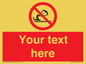 PL7402: Custom No kite surfing