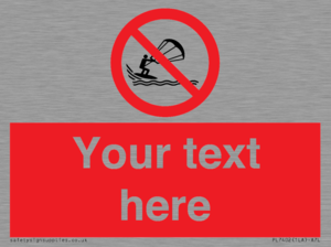 PL7402: Custom No kite surfing