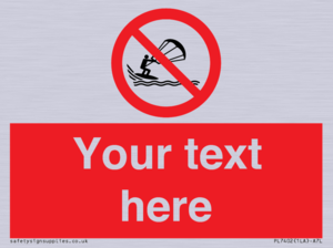 PL7402: Custom No kite surfing