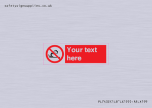 PL7402: Custom No kite surfing