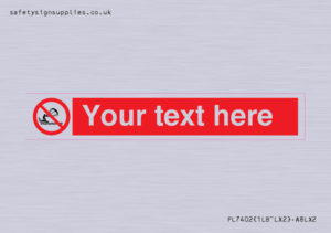 PL7402: Custom No kite surfing