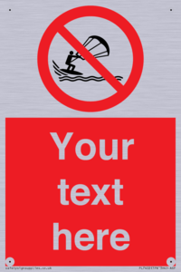 PL7402: Custom No kite surfing