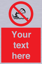 PL7402: Custom No kite surfing