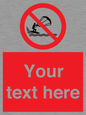 PL7402: Custom No kite surfing