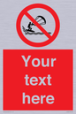 PL7402: Custom No kite surfing