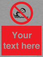 PL7402: Custom No kite surfing