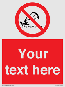 PL7402: Custom No kite surfing