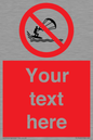 PL7402: Custom No kite surfing