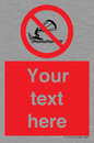 PL7402: Custom No kite surfing