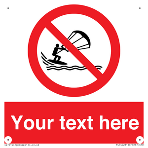 PL7402: Custom No kite surfing