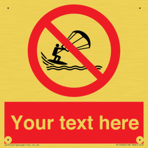 PL7402: Custom No kite surfing