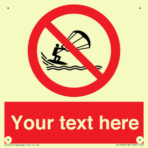 PL7402: Custom No kite surfing