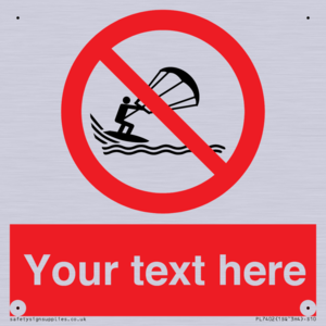 PL7402: Custom No kite surfing