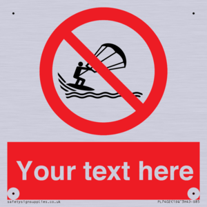 PL7402: Custom No kite surfing