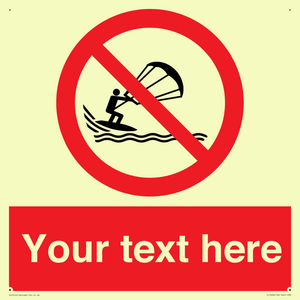 PL7402: Custom No kite surfing