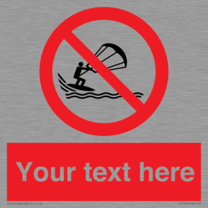 PL7402: Custom No kite surfing