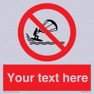 PL7402: Custom No kite surfing