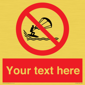 PL7402: Custom No kite surfing