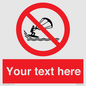 PL7402: Custom No kite surfing