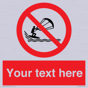 PL7402: Custom No kite surfing