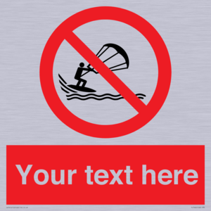 PL7402: Custom No kite surfing