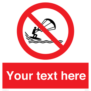 PL7402: Custom No kite surfing