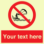 PL7402: Custom No kite surfing
