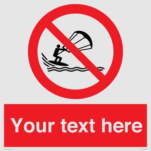 PL7402: Custom No kite surfing