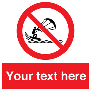 PL7402: Custom No kite surfing