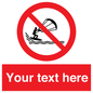 PL7402: Custom No kite surfing