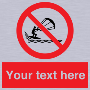 PL7402: Custom No kite surfing